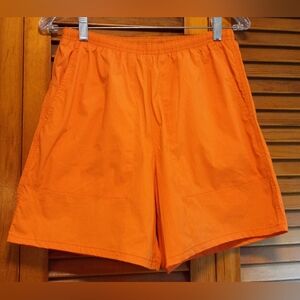 Lands End Orange Women's Lined Swim Shorts Size S